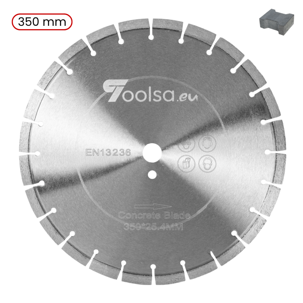 Toolsa HC 350 Diamond Blade for Block Paving and Kerbs