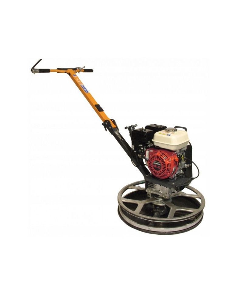 Altrad Belle PRO 600 diesel concrete trowel Altrad Belle - Specifications:

Fuel: Gasoline
Engine: Honda GX120
Weight: 53 kg
Dim