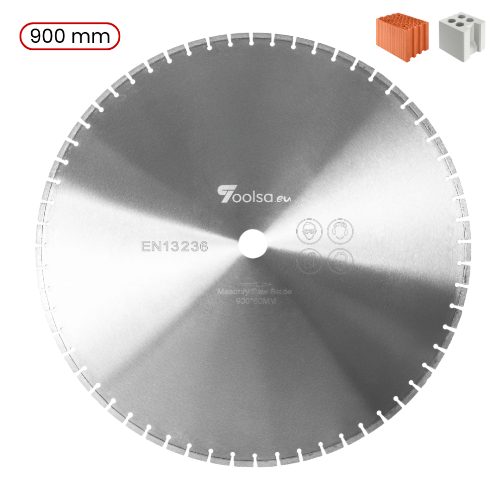 Toolsa R&W 900 Diamond Blade for Porotherm and Sand-Lime Blocks