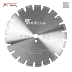 Toolsa Fresh Green Concrete 350 Diamond Blade