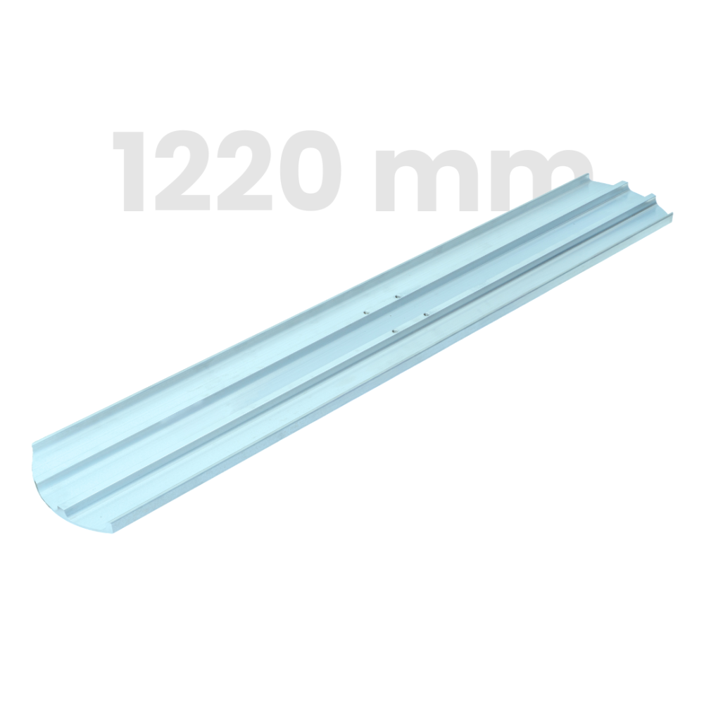 Toolsa Magnesium Bull Float Blade, Round End
