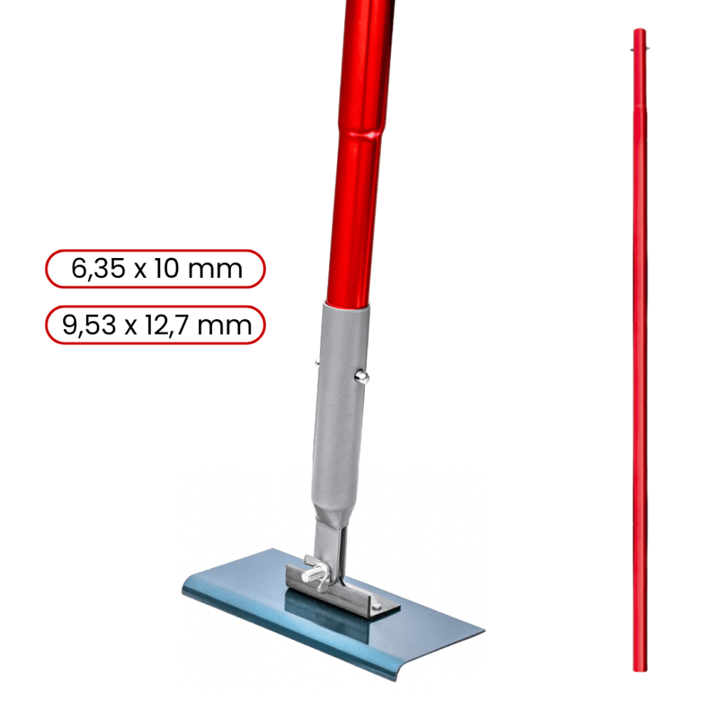 Toolsa Walking Concrete Edger With Pole (228 x 102 Mm)