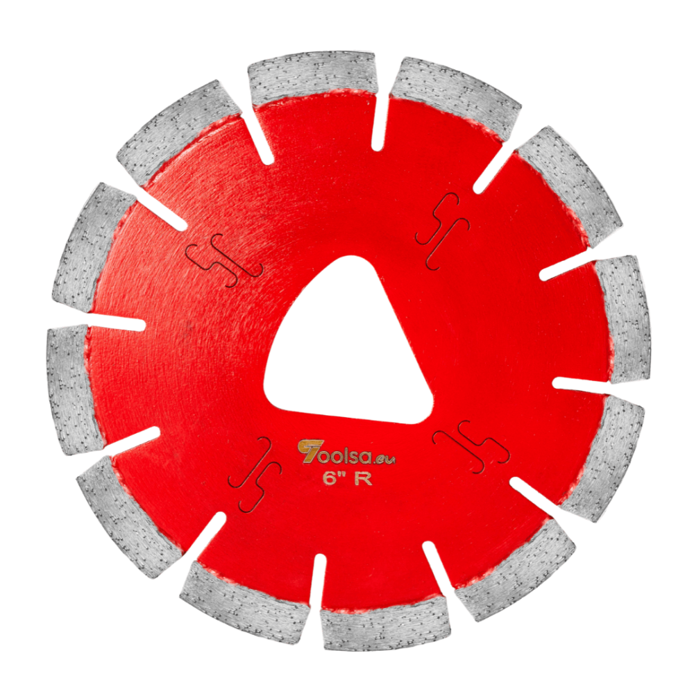 Toolsa Soff-Cut 6" Early Entry Kit for Green Concrete (Diamond Blade + Skid Plate)