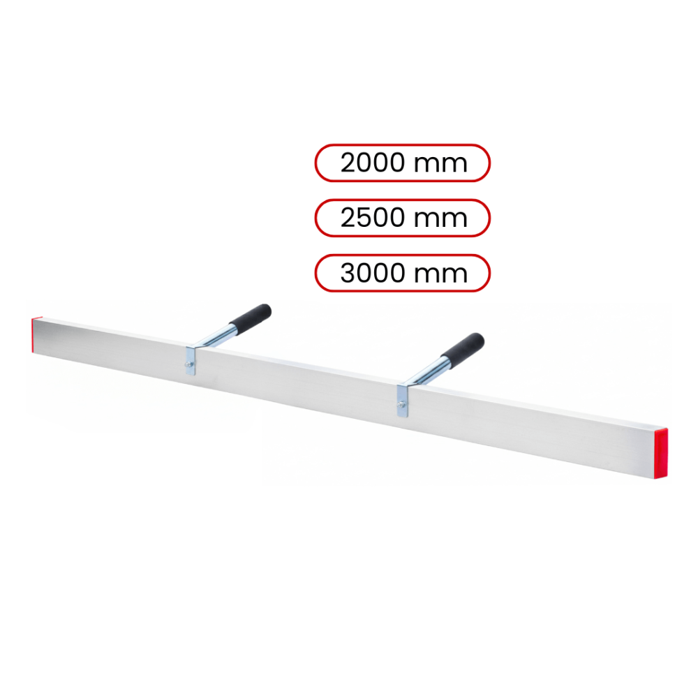 Toolsa Magnesium Screed Bar With Double Handles (2000 | 2500 | 3000 Mm)