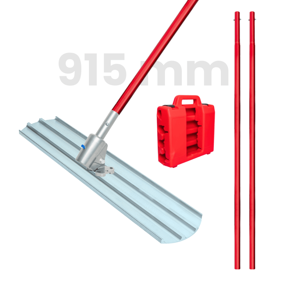 Kompletna listwa magnezowa Bull Float Toolsa (915 | 1220 | 1829 mm)