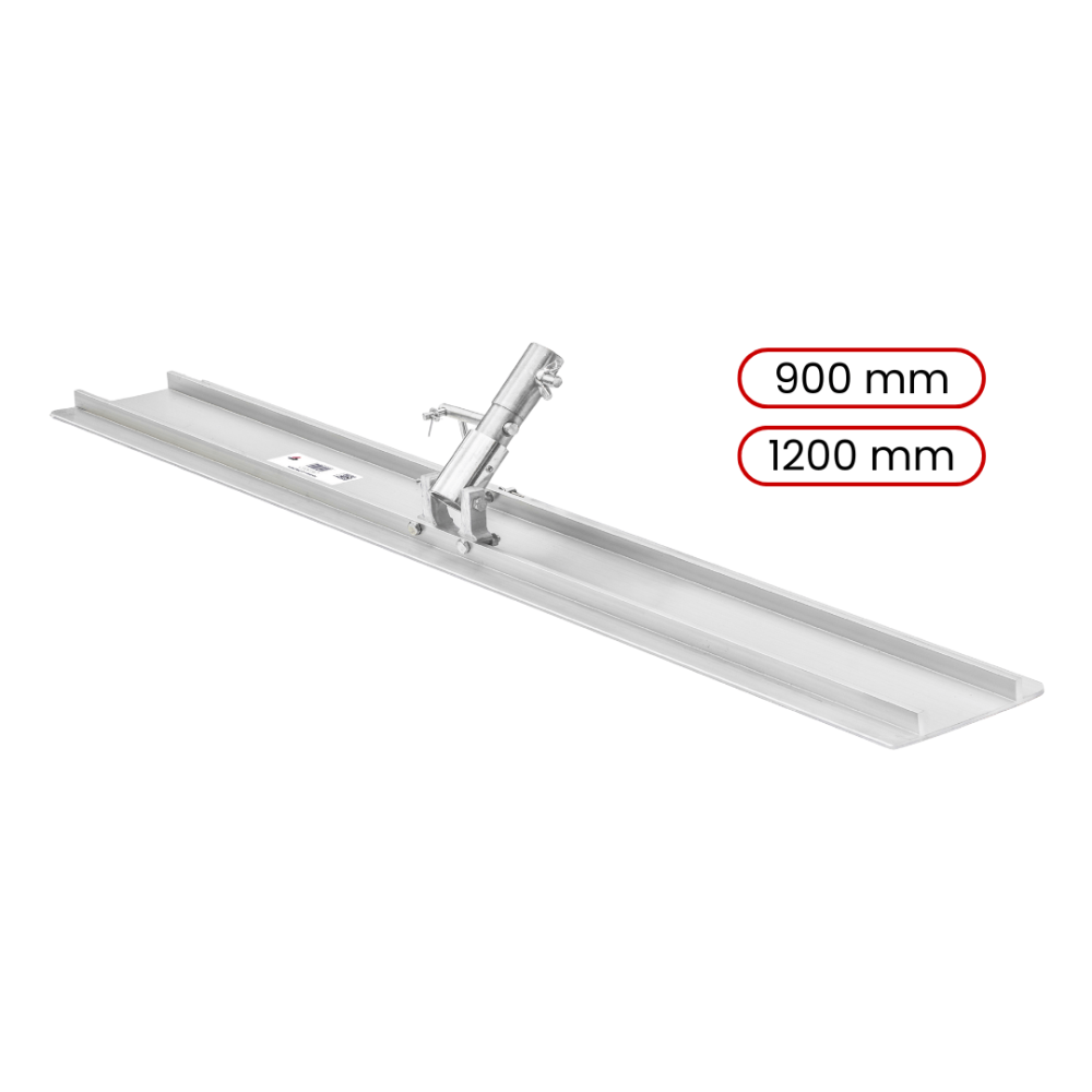 Łata aluminiowa Bull Float Economic Toolsa z uchwytem