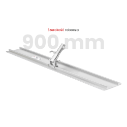 Łata aluminiowa Bull Float Economic Toolsa z uchwytem