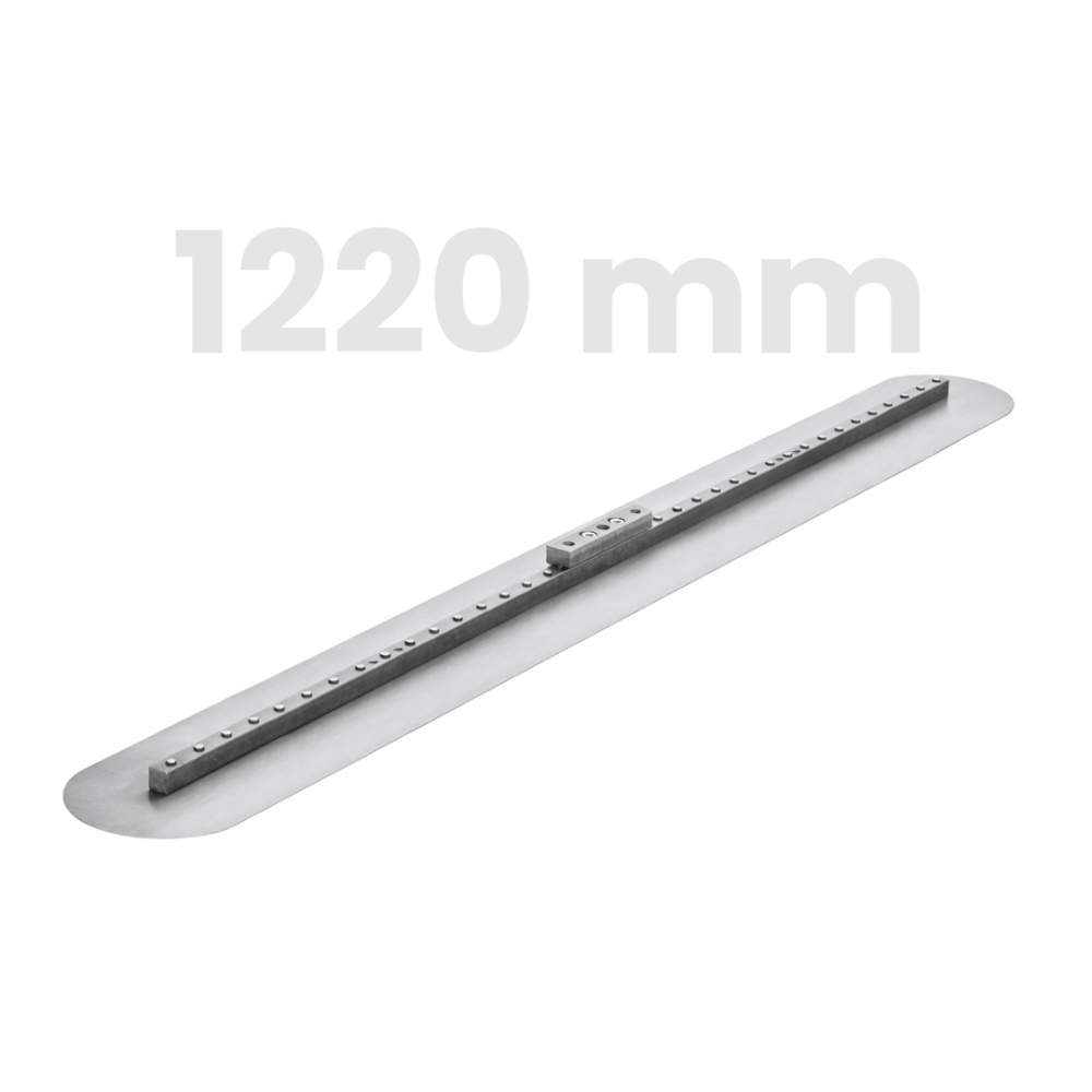 Toolsa Manganese Steel Bull Float Blade, Round End