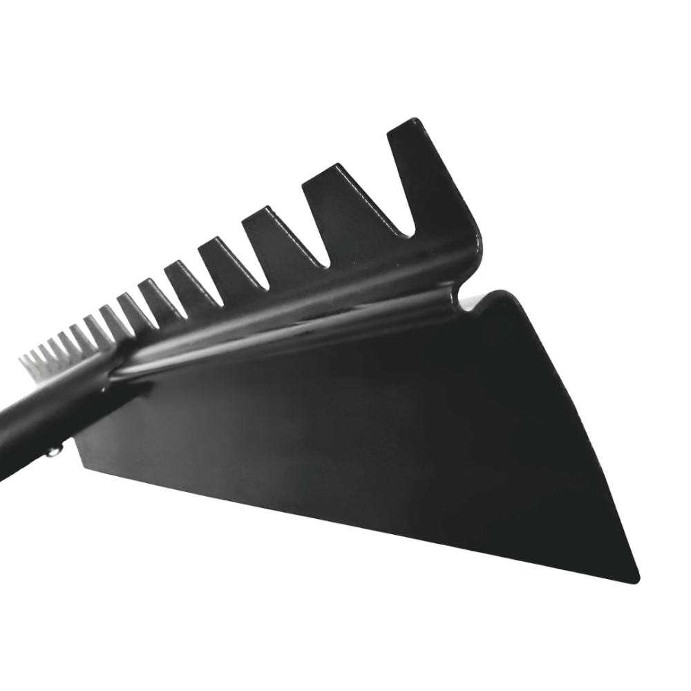 Toolsa Dual Face Tined Aluminium Concrete Rake (508 Mm)