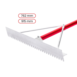 Toolsa Magnesium Asphalt Rake With Sharp Tines (762 | 915 Mm)