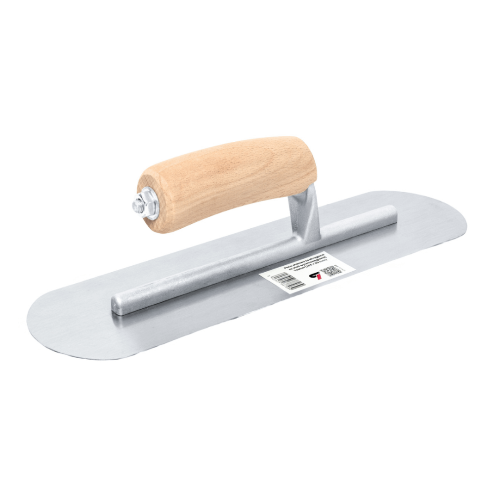 Toolsa High-Carbon Steel Rounded Trowel (305 × 89 Mm)