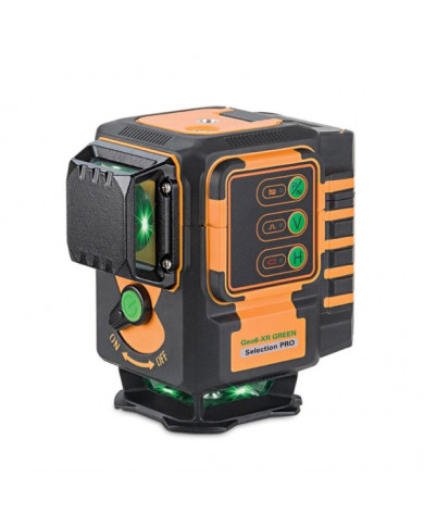 Laser wieloliniowy krzyzowy geo-FENNEL Geo6-XR GREEN Li-Ion | Toolsa.eu