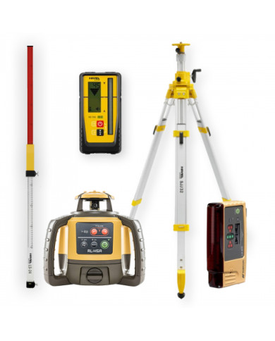 Niwelator laserowy Topcon RL-H5A DIGITAL - ZESTAW   LS-24   statyw SJJ32   czujnik LS-B10