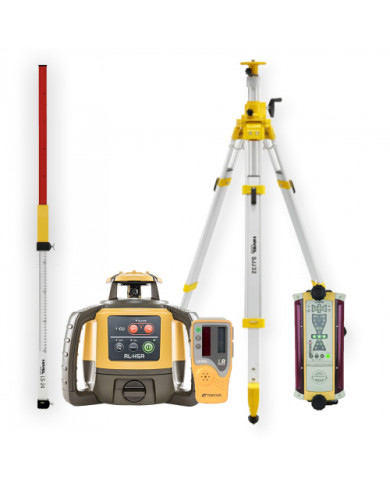 Niwelator laserowy Topcon RL-H5A - ZESTAW   łata LS-24   statyw SJJ32   czujnik LS-B110