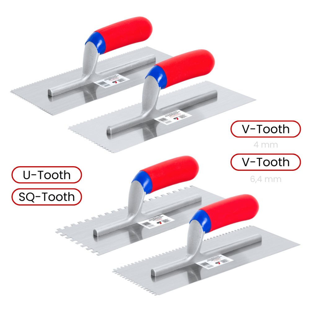 Paca zębata ze stali wysokowęglowej Toolsa (280 × 114 mm)