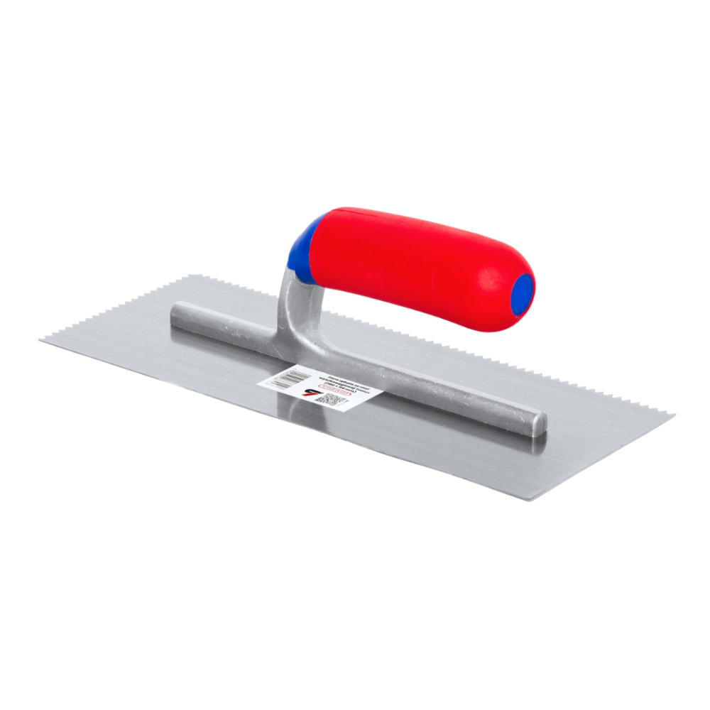Toolsa High-Carbon Steel Notched Trowel (280 x 114 Mm)