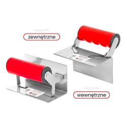 Paca do narożników ze stali wysokowęglowej Toolsa (127 × 64 mm)
