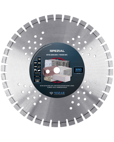 Tarcza diamentowa Nozar Spezial 350x25,4 mm