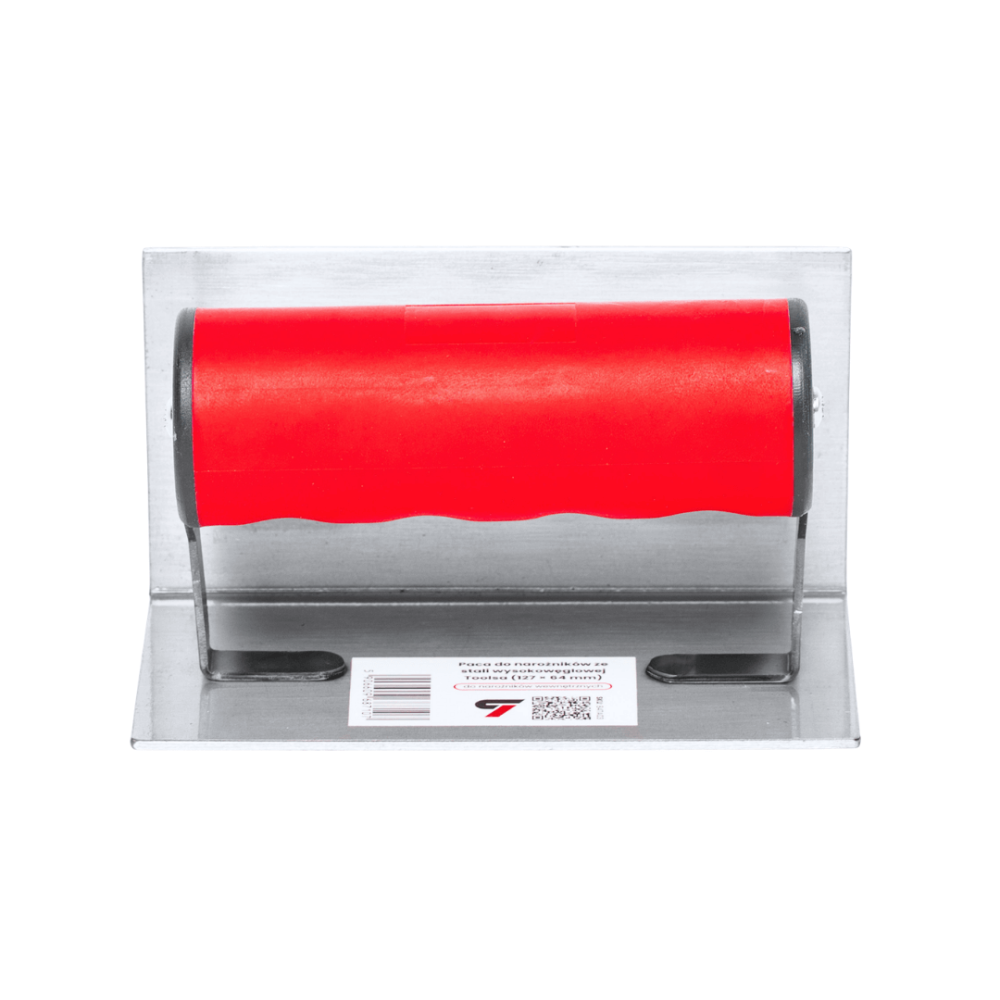 Toolsa High-Carbon Steel Corner Trowel (127 x 64 Mm)