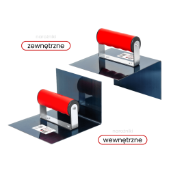 Paca do narożników Blue Steel Toolsa (152 × 152 × 102 mm)