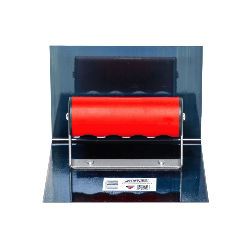 Toolsa Blue Steel Corner Trowel (152 x 152 x 102 Mm)