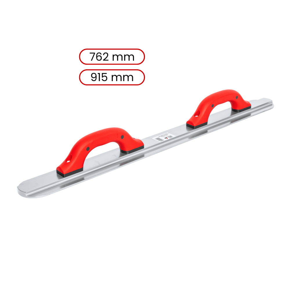 Toolsa Magnesium Darby Concrete Float, Round End, Double Handle