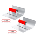 Toolsa Stainless Steel Cove Trowel For Rounded Edges, R30 And R50