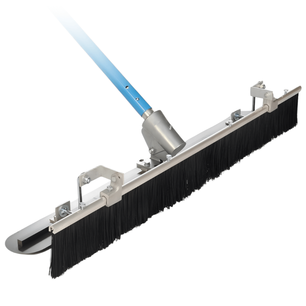 Fresno Broom Beton Trowel Brush Strip (0.9 M) With Pipes (3 X 1.8 M)