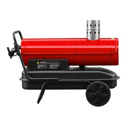 Nagrzewnica olejowa z odprowadzaniem spalin Toolsa TA-DV20