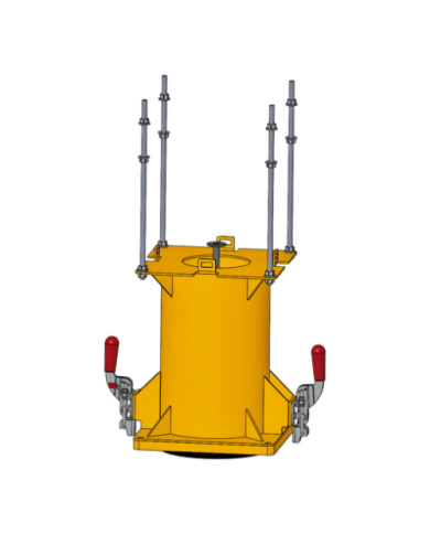 SWA-200 quick-change adapter (short version) Probst Probst - Dane techniczne:: undefinedlimit obciazenia roboczego: 250 kg