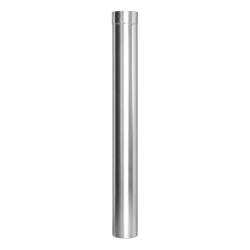 Flue Pipe ⌀110 mm × 1 m for Toolsa TA-DV Heaters | TOOLSA.eu