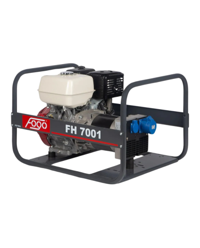 FOGO FH 7001 single-phase generator set Fogo - Specifications:  Dimensions: 790x580x505 Voltage: 230 V Power Category: 1 - 6 [kW