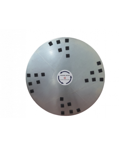 TROWEL DISC 600 MM WITH 24 VELCRO VELCRO FOR FINAL POLISHING Lavina - 