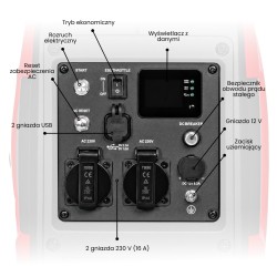 Toolsa GK3500iSE-Pro Inverter Generator