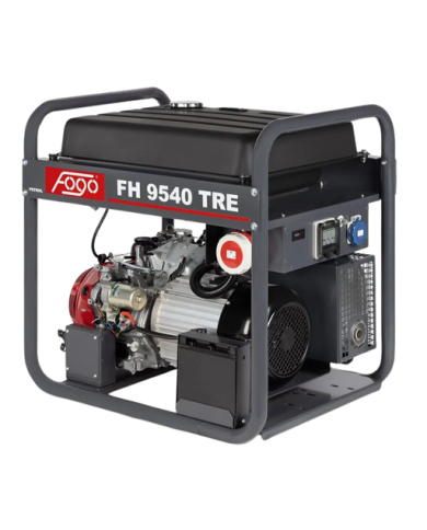 FOGO FH 9540TRE three-phase generator set Fogo - Specifications:  Dimensions: 790 x 580 x 765 mm Voltage: 400/230 V Power Catego