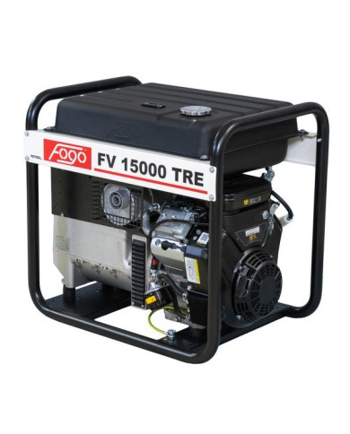 FOGO FV 15000 TRE three-phase generator set Fogo - Specifications:  Dimensions: 790 x 580 x 765 mm Voltage: 400/230 V Power Cate