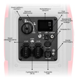 Agregat prądotwórczy inwertorowy Toolsa GK4500iSE-Pro