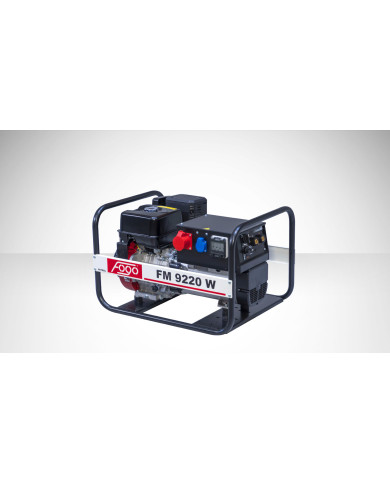 Three-phase generator with welding module FOGO FM 9220W Fogo - Specifications:  Dimensions: No Data Voltage: 400/230 V Power Cat