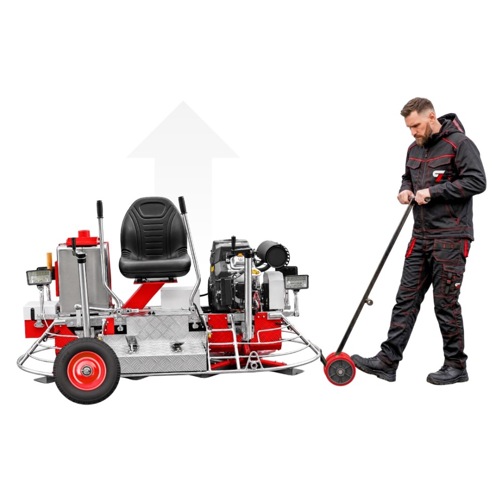 Toolsa TPT-836 Low Rider Ride-On Power Trowel (Rato R740 | 25 HP)