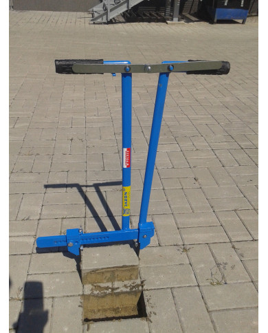 JAZON IB25 paving vice Jazon - Dane techniczne:: undefinedciezar: 5 kgregulacja chwytu: 8-26 cmostrza: wymienne. stalowe. typ ow