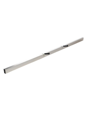 Lightweight aluminum scraper bar 1.5m  - 