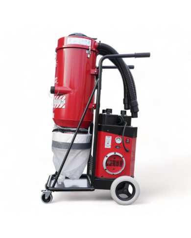 Industrial vacuum cleaner Pullman S 36  - Technical data:  HEPA filter: Yes Tank capacity [ l ]: no tank Noise level [ dB(A) ]: 