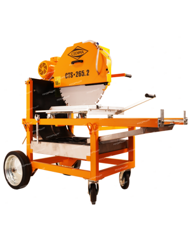 Cedima CTS-265 400V table saw Cedima - Specifications:  Voltage: 400 V  Fuel: N/A Motor: Electric Weight: 200 kg Speed: 1420 rpm