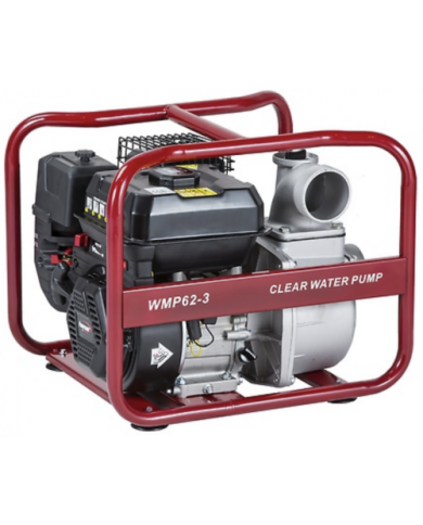 PRAMAC WMP 62-3 clean water motor pump Pramac - Dane techniczne:wymiary: 465 x 450 x 460 mmciezar: 24 kgsilnik: powermatemoc: br