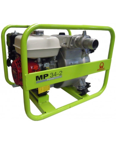 PRAMAC MP 34-2 sludge pump Pramac - Dane techniczne:wymiary: 653 x 474 x 641 mmciezar: 47 kgsilnik: Honda GX 160moc: 5.4 km