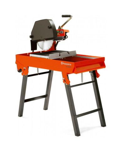 Husqvarna TS 300E 350mm table saw Husqvarna Construction - Specifications:  Weight: 82 kg Power: 2.2 kW Dimensions: 1120mm x 600