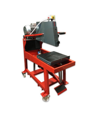 SPN 600 table saw for concrete blocks  - Technical data:  Weight: 83 kg Voltage: 400 V Motor: Cima Italy Speed: 1600 rpm Motor p