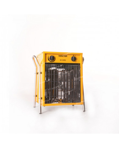 Master B 9 EPB electric heater Master Heaters - Technical data:  Airflow [ m³/h ]: 800 Power [ V/Hz ]: 400/3 phases/50 Heating p