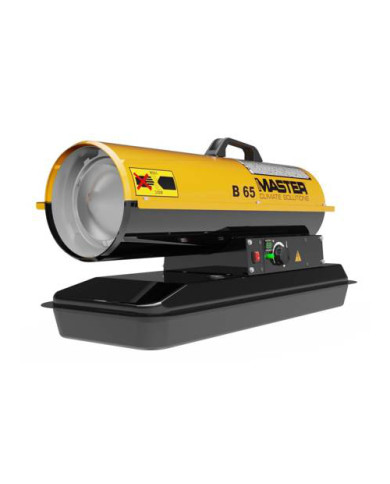 Master B 65 CEL oil heater Master Heaters - Technical specifications:  Tank capacity [ l ]:19 Airflow [ m³/h ]:400 Power supply 