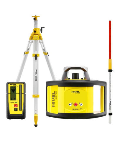 Laser leveler Nivel System NL500R DIGITAL - KIT Staff LS-24 tripod SJJ32 Nivel System - Technical data:  Brand: Nivel System Ope